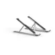 Notebookállvány, asztali, DURABLE "FOLD", ezüst