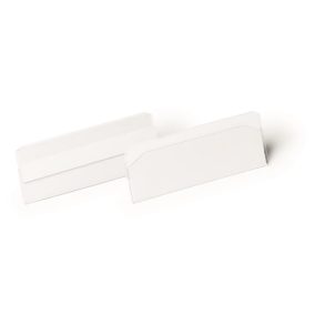Logisztikai zseb, 100x38 mm, fekvő, DURABLE "HARD COVER", öntapadó csíkkal, átlátszó   Logisztikai zseb, 100x38 mm, fekvő, DURABLE "HARD COVER", öntapadó csíkkal, átlátszó