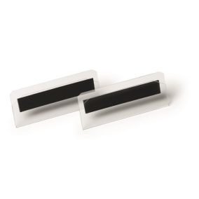 Logisztikai zseb, 100x38 mm, fekvő, DURABLE, mágneses, átlátszó   Logisztikai zseb, 100x38 mm, fekvő, DURABLE, mágneses, átlátszó