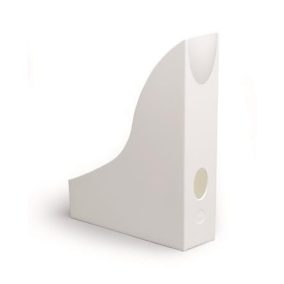   Iratpapucs, műanyag, 73 mm, DURABLE, "Basic", fehér