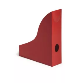   Iratpapucs, műanyag, 73 mm, DURABLE, "Basic", piros