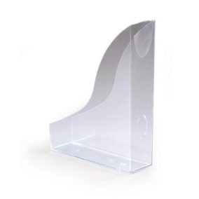   Iratpapucs, műanyag, 73 mm, DURABLE, "Basic", áttetsző