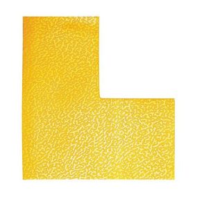 Padlójelölő matrica, 100 mm, DURABLE "L", sárga   Padlójelölő matrica, 100 mm, DURABLE "L", sárga