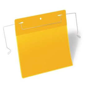Logisztikai zseb, A5, fekvő, DURABLE, dróttal, sárga Logisztikai zseb, A5, fekvő, DURABLE, dróttal, sárga