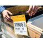 Logisztikai zseb, A5, fekvő, DURABLE, dróttal, sárga