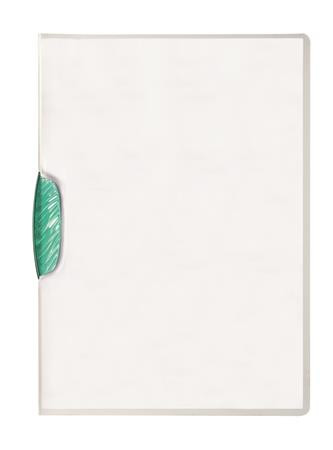 Gyorsfűző, klipes, A4, DURABLE "Swingclip® 30", sötétzöld