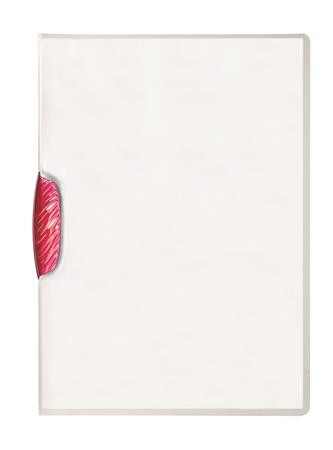 Gyorsfűző, klipes, A4, DURABLE "Swingclip® 30", bíbor