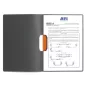   Gyorsfűző, klipes, A4, DURABLE "DURASWING® COLOR 30", narancssárga