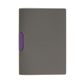  Gyorsfűző, klipes, A4, DURABLE "DURASWING® COLOR 30", lila