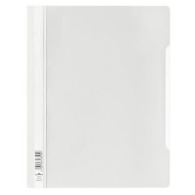 Gyorsfűző, PP, A4+, DURABLE, fehér