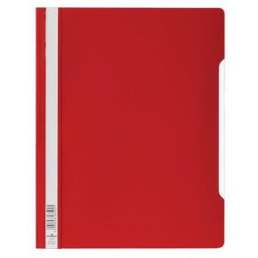 Gyorsfűző, PP, A4+, DURABLE, piros Gyorsfűző, PP, A4+, DURABLE, piros