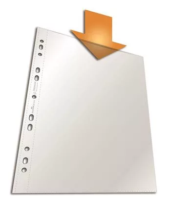 Genotherm, lefűzhető, PP, A4, 80 mikron, DURABLE "PREMIUM"