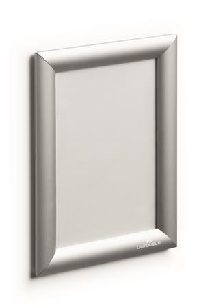 Posztertábla, fali, A5, alumínium keret, DURABLE