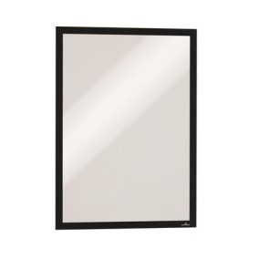   Infokeret, A3, mágneses, DURABLE "DURAFRAME® MAGNETIC", fekete