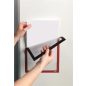   Infokeret, A4, mágneses, DURABLE "DURAFRAME® MAGNETIC", piros