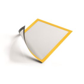Infokeret, A4, mágneses, DURABLE "DURAFRAME® MAGNETIC", sárga   Infokeret, A4, mágneses, DURABLE "DURAFRAME® MAGNETIC", sárga