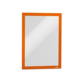 Infokeret, A4, öntapadó háttal, DURABLE "DURAFRAME®", narancs   Infokeret, A4, öntapadó háttal, DURABLE "DURAFRAME®", narancs