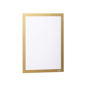 Infokeret, A4, öntapadó háttal, DURABLE "DURAFRAME®", arany   Infokeret, A4, öntapadó háttal, DURABLE "DURAFRAME®", arany
