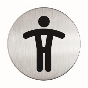 Információs piktogram, öntapadó, DURABLE "Férfi WC"   Információs piktogram, öntapadó, DURABLE "Férfi WC"