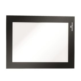   Infokeret, A6, mágneses, DURABLE "DURAFRAME MAGNETIC", fekete