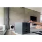   Tisztítókendő, műanyag felületre, 100 db, DURABLE "SUPERCLEAN BOX 100"