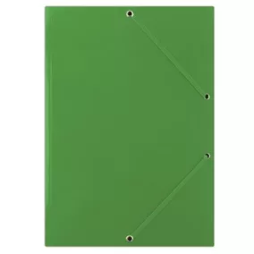 Gumis mappa, karton, A4, DONAU "Standard", zöld