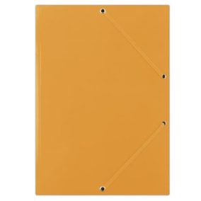   Gumis mappa, karton, A4, DONAU "Standard", narancssárga