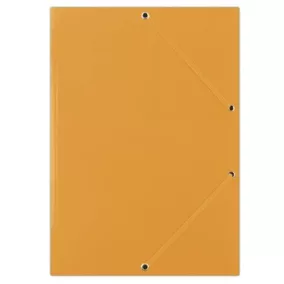   Gumis mappa, karton, A4, DONAU "Standard", narancssárga