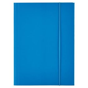   Gumis mappa, 15 mm, karton, A4, ESSELTE "Economy", kék