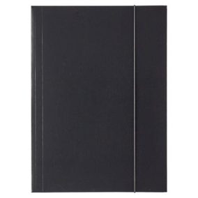   Gumis mappa, 15 mm, karton, A4, ESSELTE "Economy", fekete