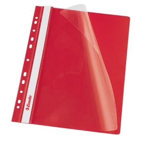 Gyorsfűző, lefűzhető, PP, A4, ESSELTE, VIVIDA, piros Gyorsfűző, lefűzhető, PP, A4, ESSELTE, VIVIDA, piros
