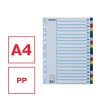 Regiszter, műanyag, A4, 20 részes, ESSELTE