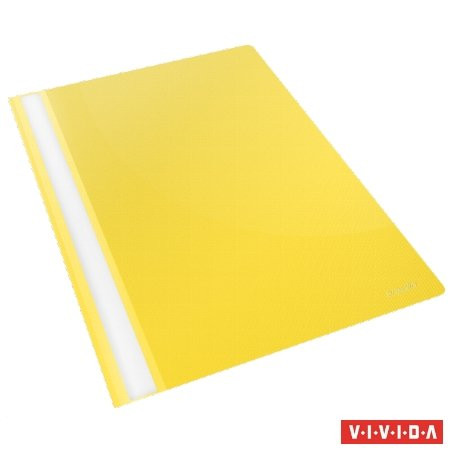 Gyorsfűző, PP, A4, ESSELTE "Standard", VIVIDA, sárga