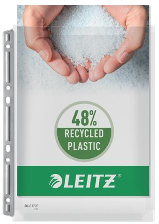 Katalógustartó genotherm, lefűzhető, A4, 170 mikron, narancsos felület, 20 mm, LEITZ "Jumbo Extra"