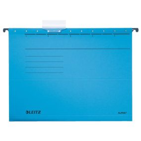 Függőmappa, karton, A4, LEITZ "Alpha Standard", kék   Függőmappa, karton, A4, LEITZ "Alpha Standard", kék