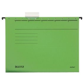 Függőmappa, karton, A4, LEITZ "Alpha Standard", zöld   Függőmappa, karton, A4, LEITZ "Alpha Standard", zöld