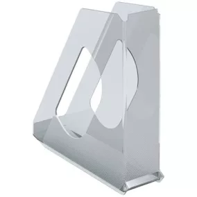   Iratpapucs, műanyag, 68 mm, ESSELTE "Europost", víztiszta