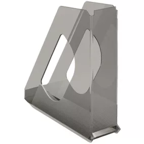   Iratpapucs, műanyag, 68 mm, ESSELTE "Europost", füstszínű