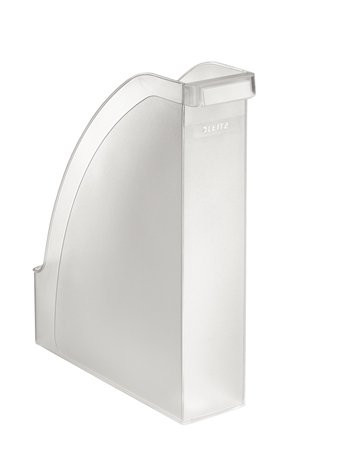 Iratpapucs, műanyag, 70 mm, LEITZ "Plus", áttetsző