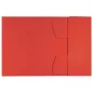   Pólyás dosszié, karton, A4, LEITZ "Recycle", piros