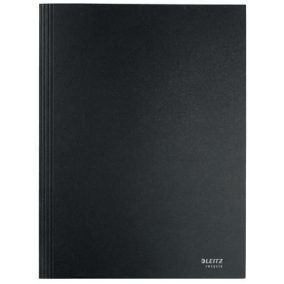   Pólyás dosszié, karton, A4, LEITZ "Recycle", fekete