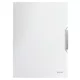 Gumis mappa, PP, A4, LEITZ "Style", kristályfehér