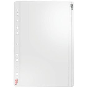   Genotherm, lefűzhető, 200 mikron, víztiszta felület, cipzárral, ESSELTE "Zip"