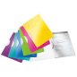   Gyorsfűző, klipes, PP, A4, LEITZ "Wow ColorClip", fekete