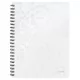 Spirálfüzet, A4, vonalas, 80 lap, LEITZ "Wow", fehér