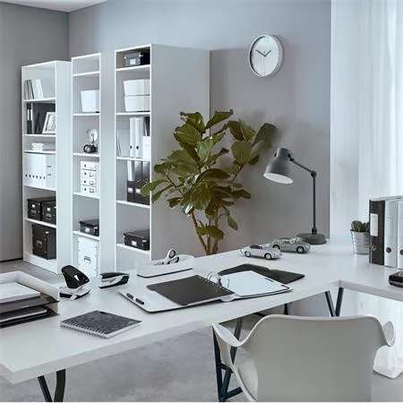 Spirálfüzet, A4, kockás, 80 lap, LEITZ "Wow", fekete