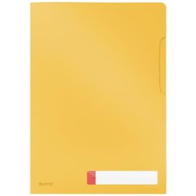   Genotherm, "L", A4, PP, LEITZ "Cosy Privacy", melegsárga