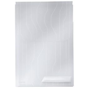   Genotherm, lefűzhető, A4, 200 mikron, füllel, LEITZ "CombiFile Jumbo", áttetsző