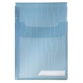 Genotherm, lefűzhető, A4, 200 mikron, füllel, LEITZ "CombiFile Jumbo", kék   Genotherm, lefűzhető, A4, 200 mikron, füllel, LEITZ "CombiFile Jumbo", kék