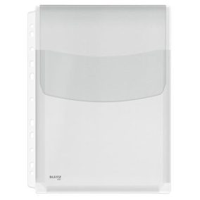   Genotherm, lefűzhető, A4, 170 mikron, narancsos felület, 20 mm, behajtható fül, LEITZ "Jumbo"